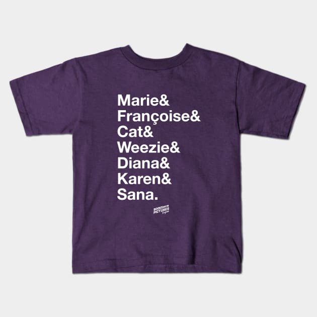 Women Make Your Faves Happen Kids T-Shirt by bwp_eug